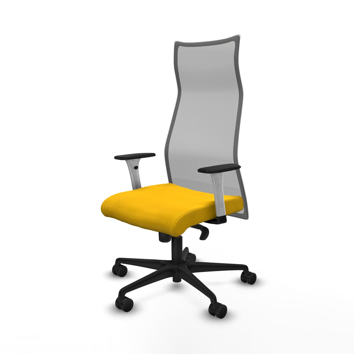 Silla de Oficina Albacete Piqueras y Crespo B1B036N Amarillo