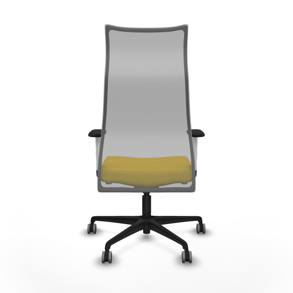 Silla de Oficina Albacete Piqueras y Crespo B1B036G Amarillo