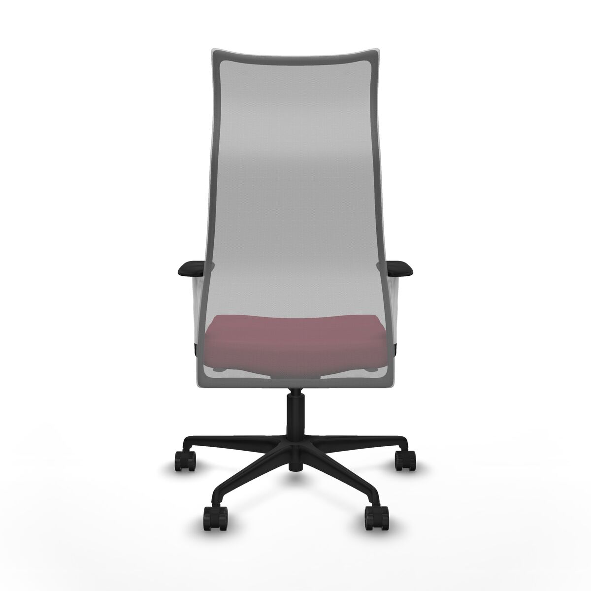 Silla de Oficina Albacete Piqueras y Crespo B1B036N Granate