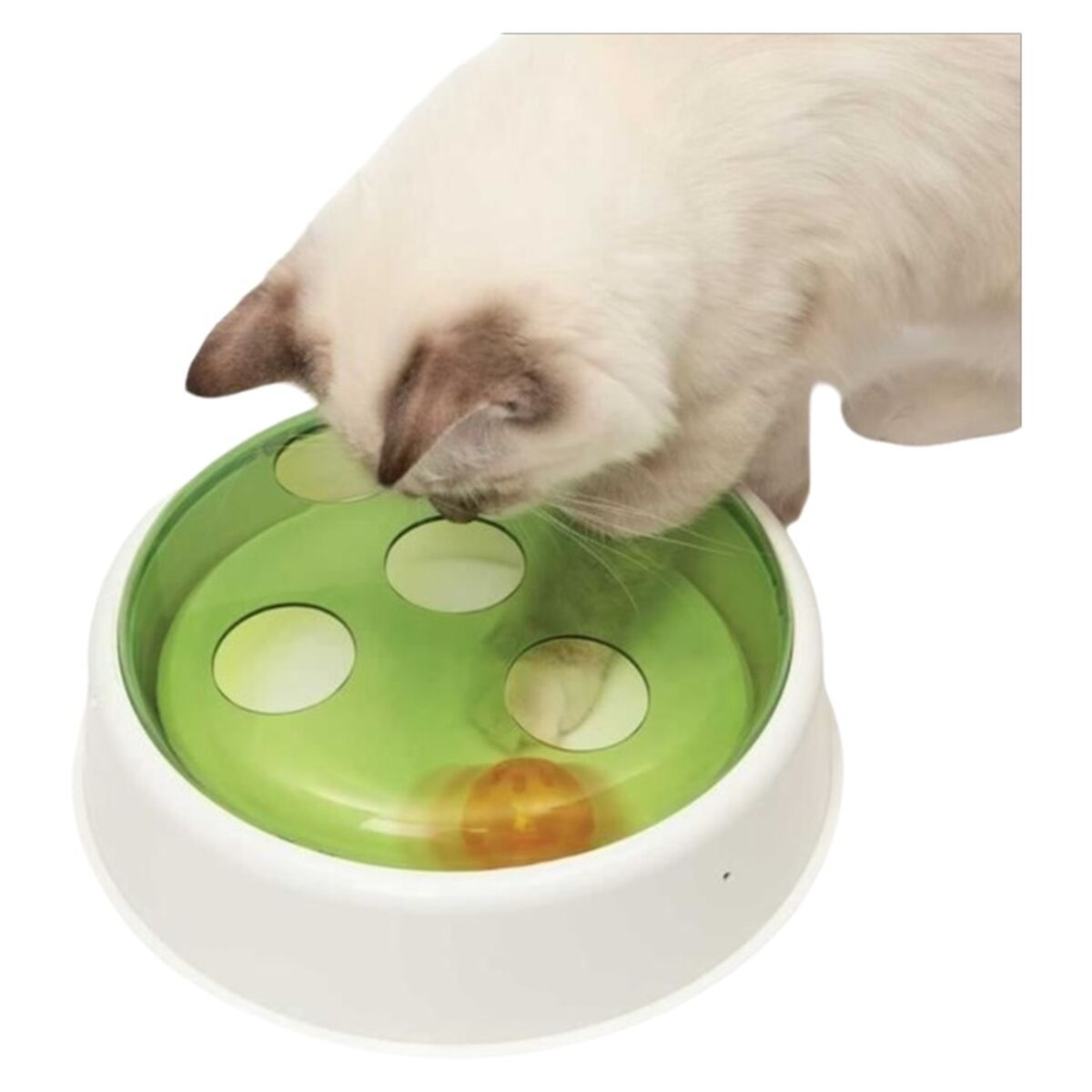 Juguete para gatos Catit Senses 2.0 Ball Dome Verde 24 x 24 x 8 cm