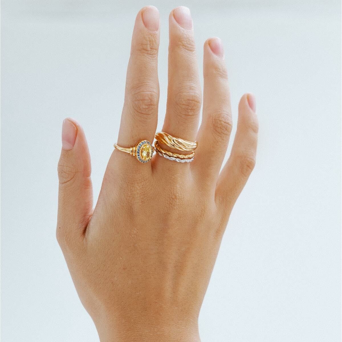 Anillo Mujer 24KAE 124138Y/56 16 Dorado