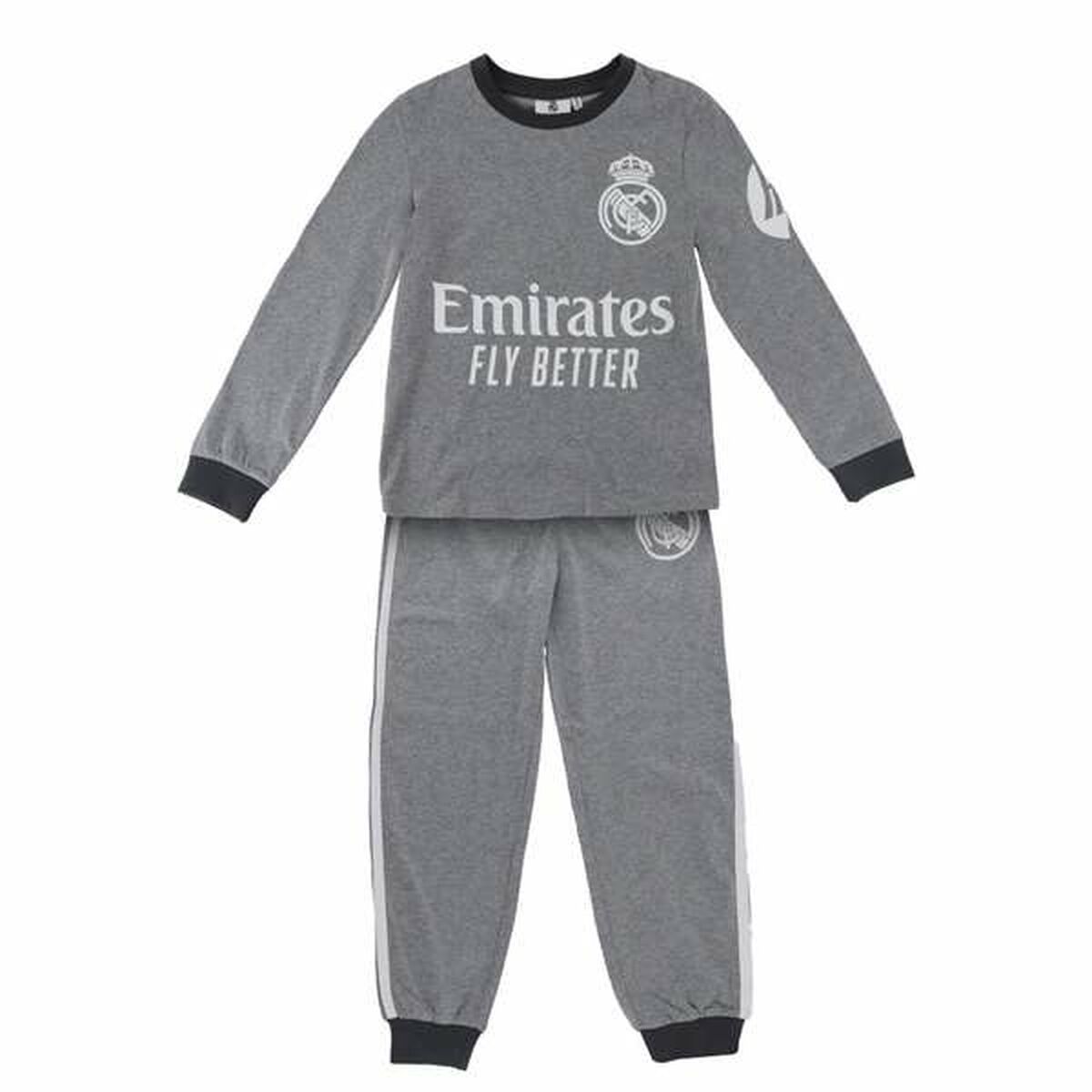 Pijama Infantil Real Madrid C.F. Gris