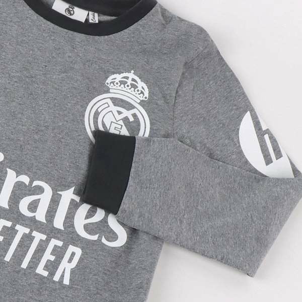 Pijama Infantil Real Madrid C.F. Gris