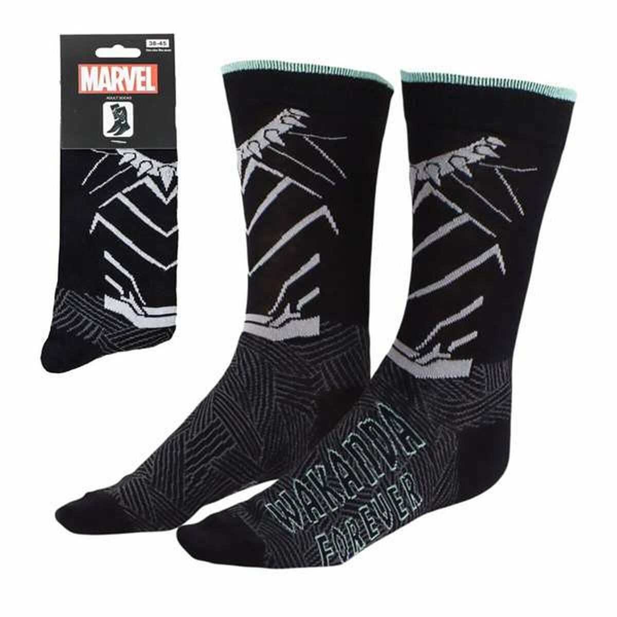 Calcetines Black Panther Wakanda  black 38-45