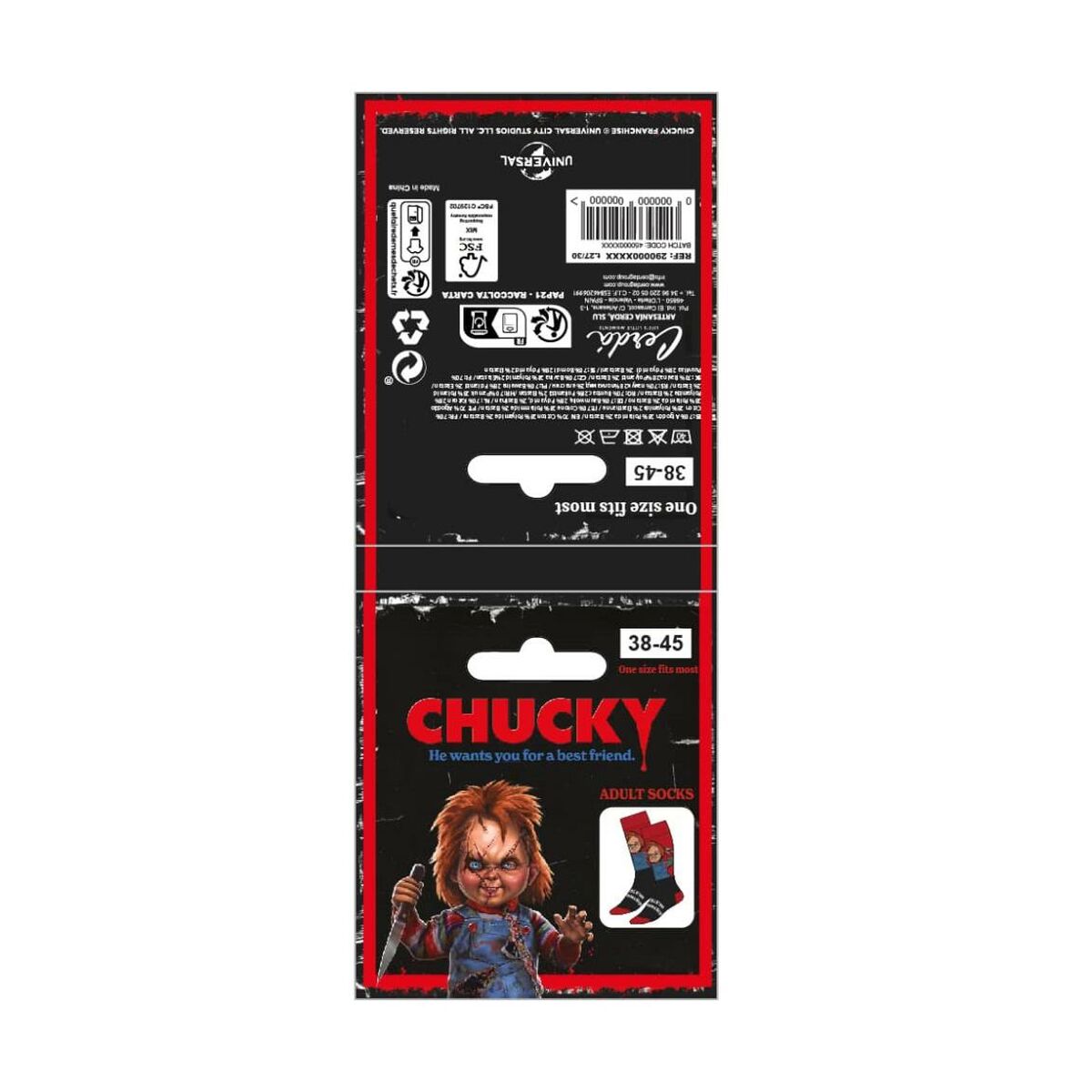 Calcetines Chucky 38-45