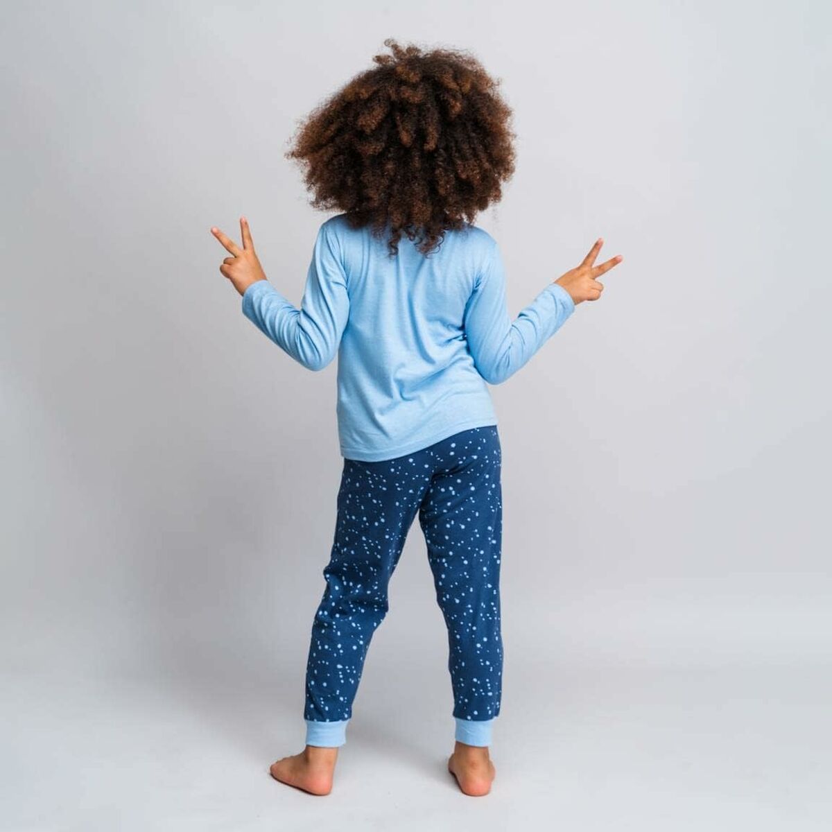 Pijama Infantil Frozen Azul claro 3 Años