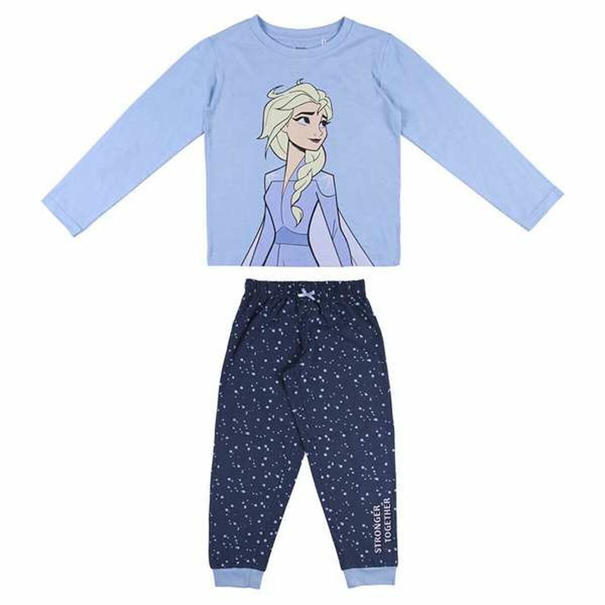 Pijama Infantil Frozen Azul claro 3 Años