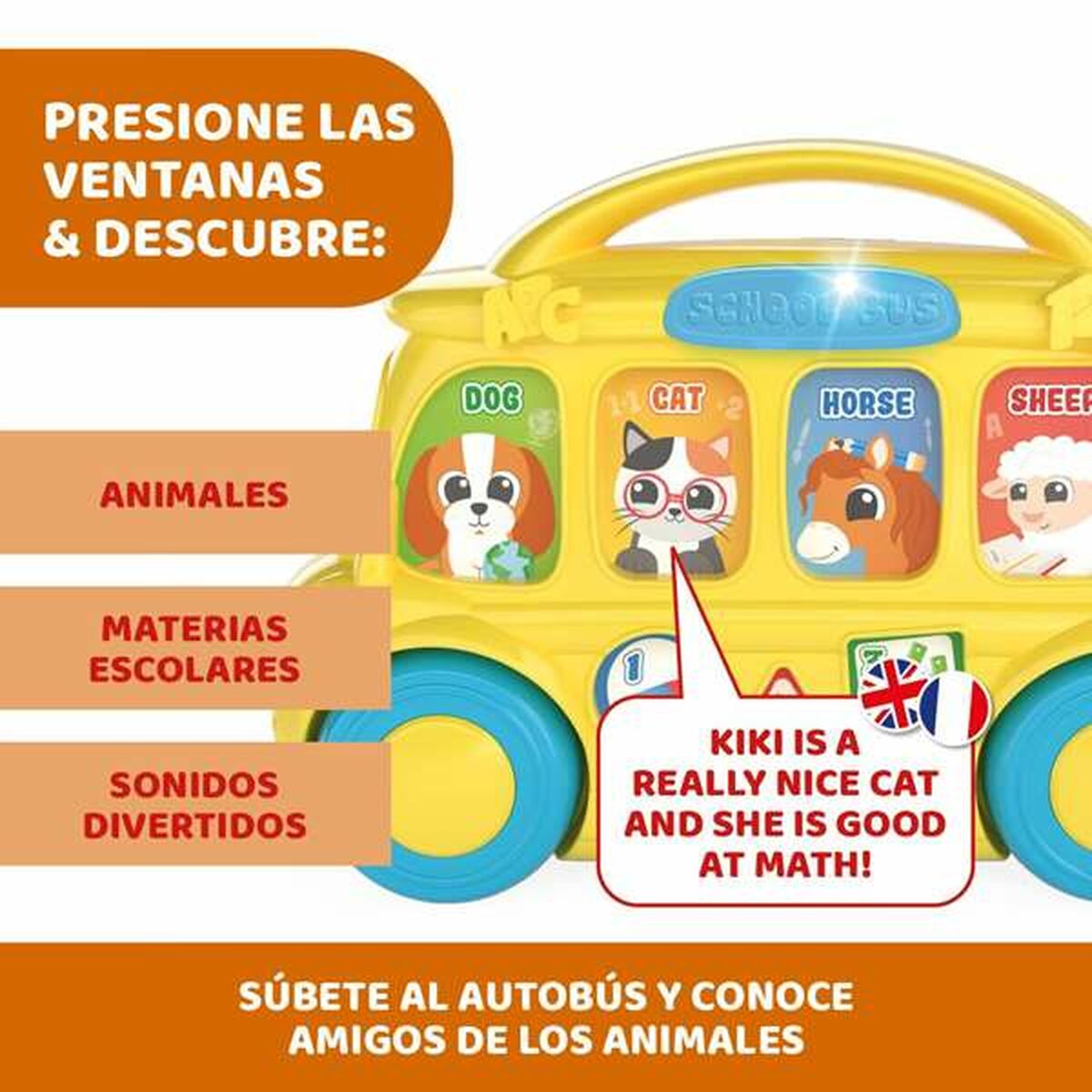 Juguete educativo Chicco Autobús