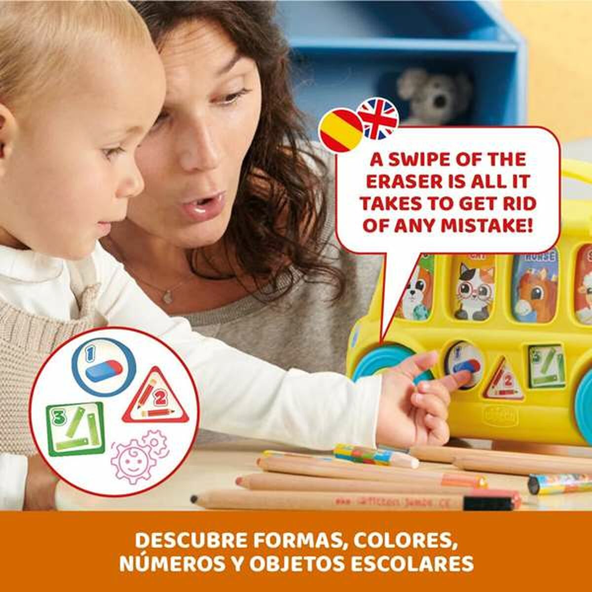 Juguete educativo Chicco Autobús