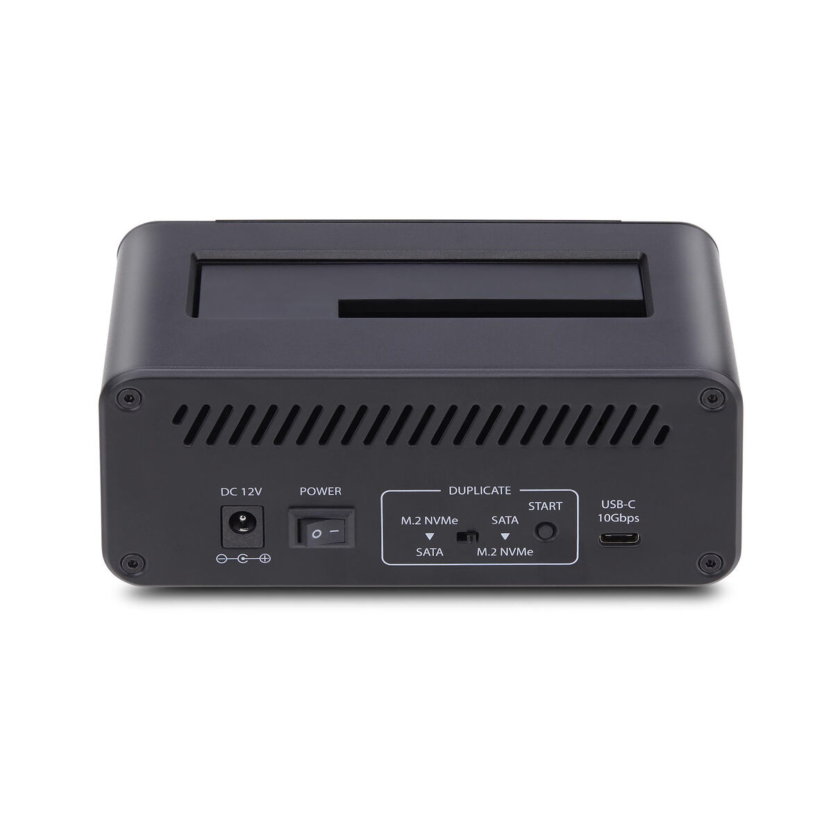 Caja Externa Startech N2-M2-SSD-DUPLICATOR Negro