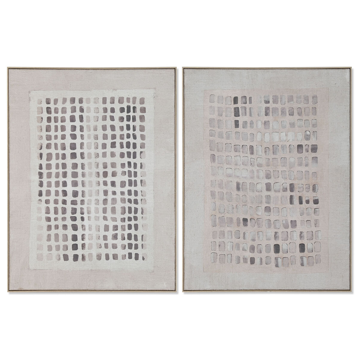 Cuadro 3D Home ESPRIT Yute Poliestireno 90 x 4 x 120 cm