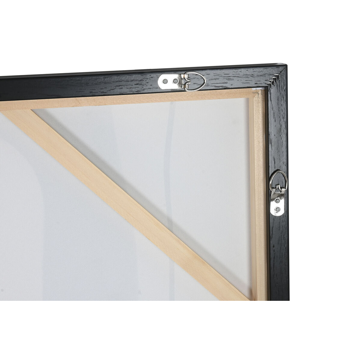 Lienzo Home ESPRIT Marrón Negro Abstracto Urbano 90 x 4 x 120 cm (2 Unidades)