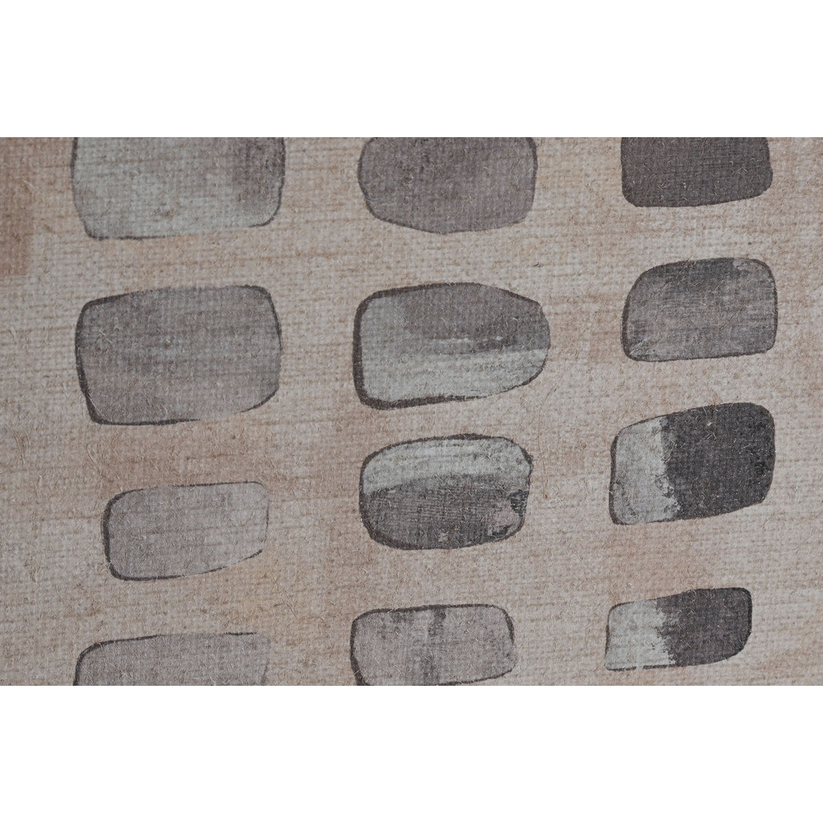 Cuadro 3D Home ESPRIT Yute Poliestireno 100 x 4 x 100 cm