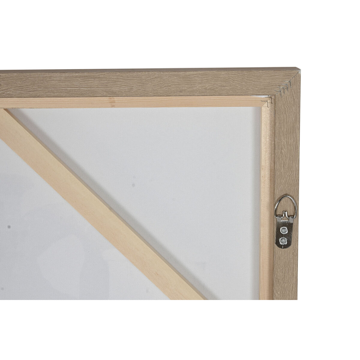 Lienzo Home ESPRIT Negro Gris Oriental Jarrón 90 x 4 x 120 cm (2 Unidades)