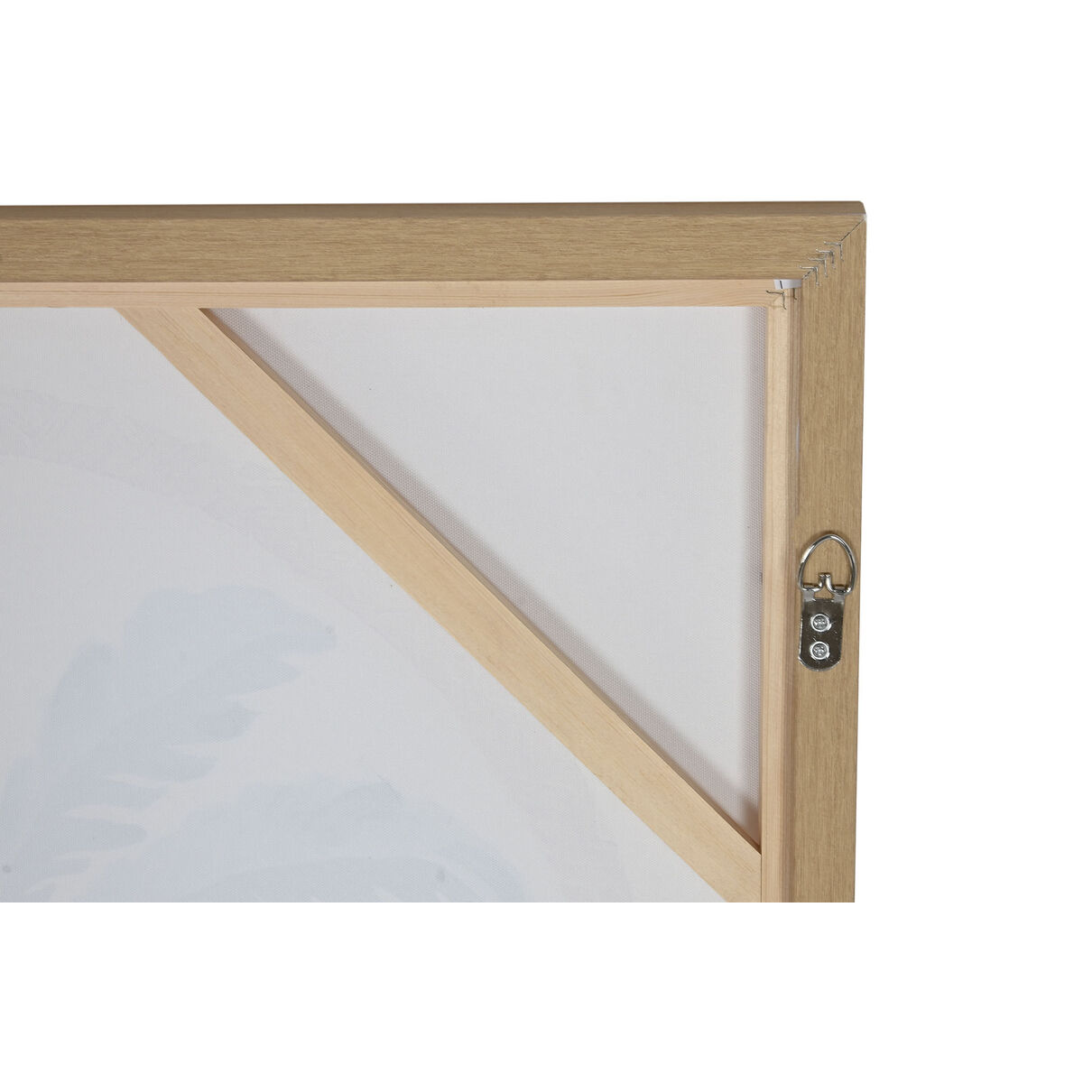 Lienzo Home ESPRIT Verde Beige Palmeras Colonial 75 x 4 x 100 cm (2 Unidades)