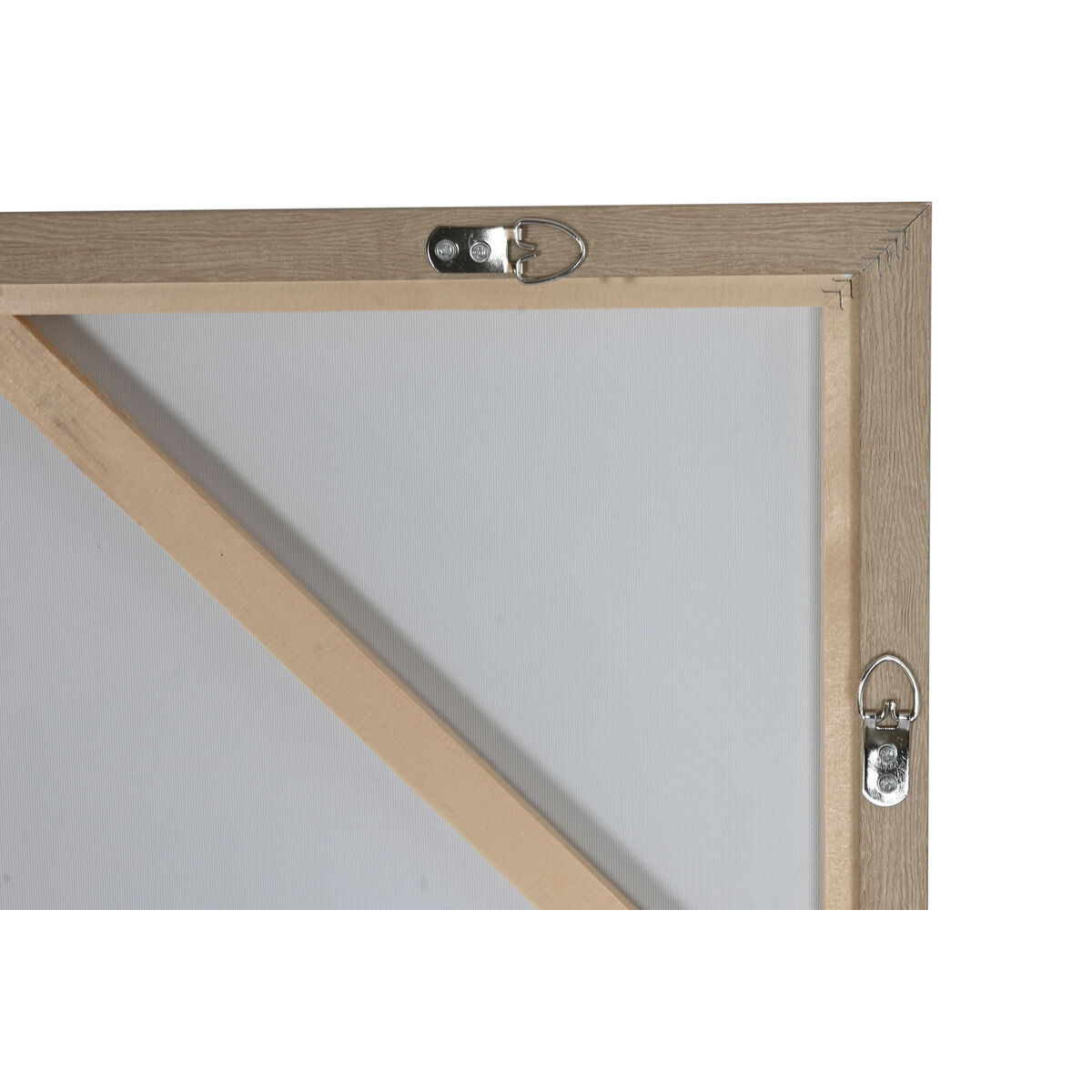 Lienzo Home ESPRIT Naranja Malva Moderno Urbano 100 x 4 x 140 cm (2 Unidades)