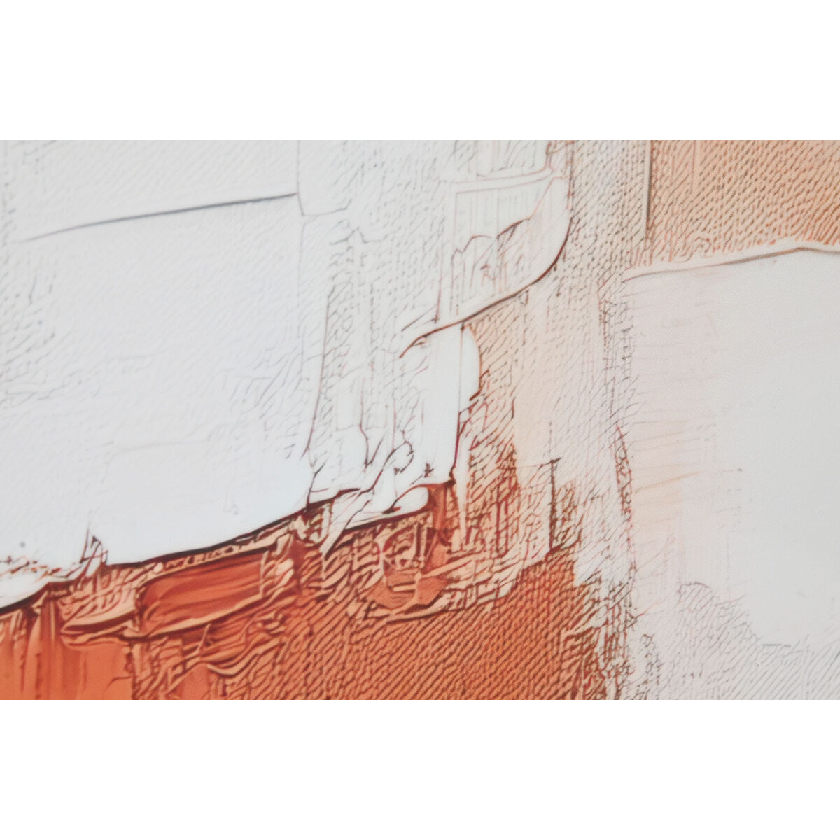 Cuadro Home ESPRIT Aluminio Madera MDF 80 x 3,5 x 160 cm