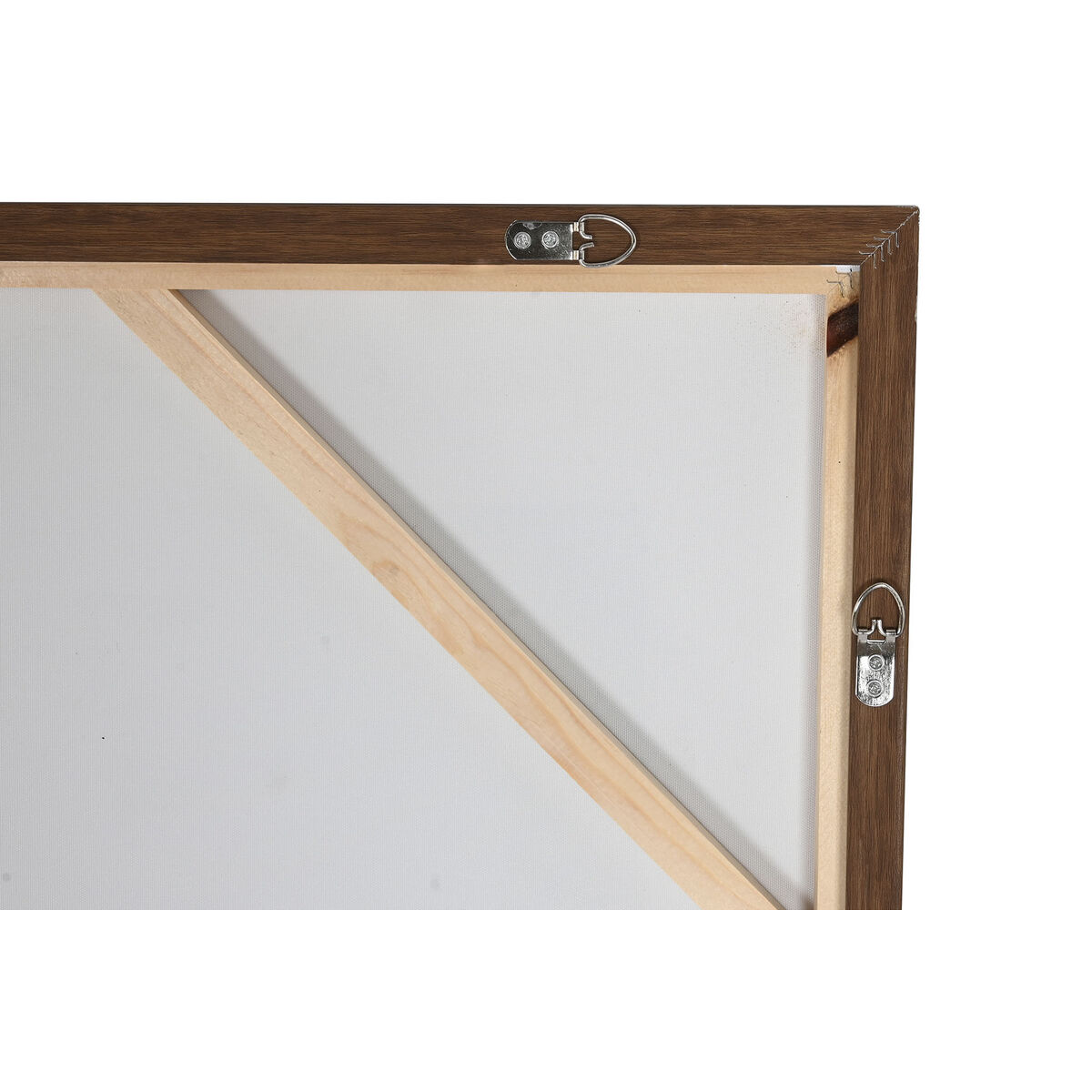 Lienzo Home ESPRIT Marrón oscuro Marrón claro Abstracto Moderno 100 x 4 x 140 cm (2 Unidades)