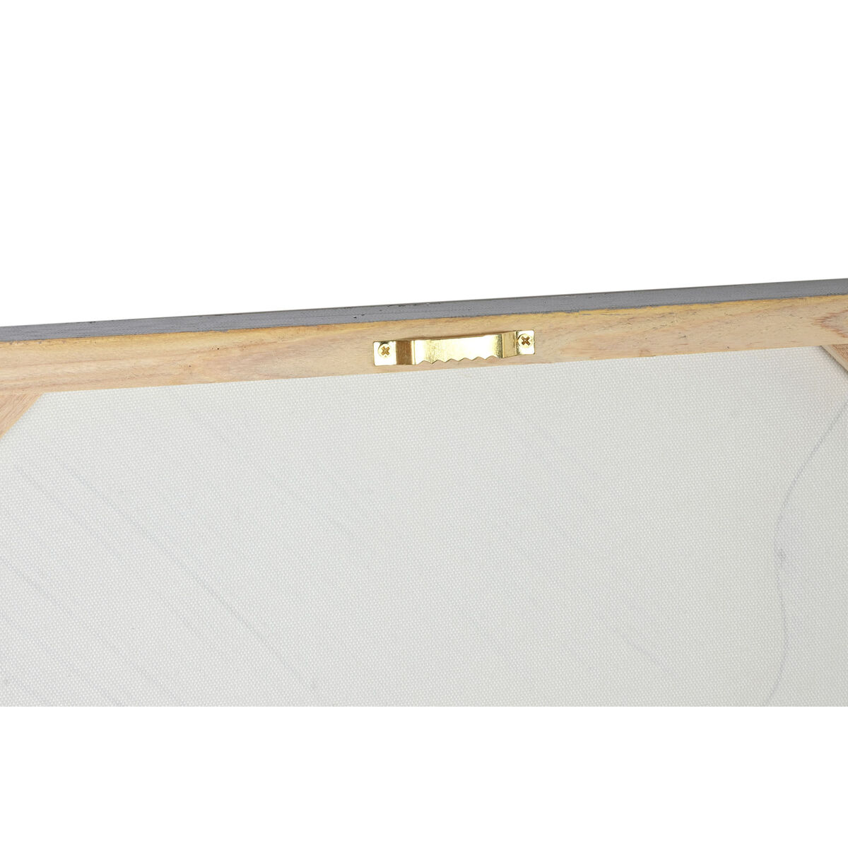 Lienzo Home ESPRIT Blanco Marrón Abstracto Escandinavo 50 x 3 x 100 cm (2 Unidades)