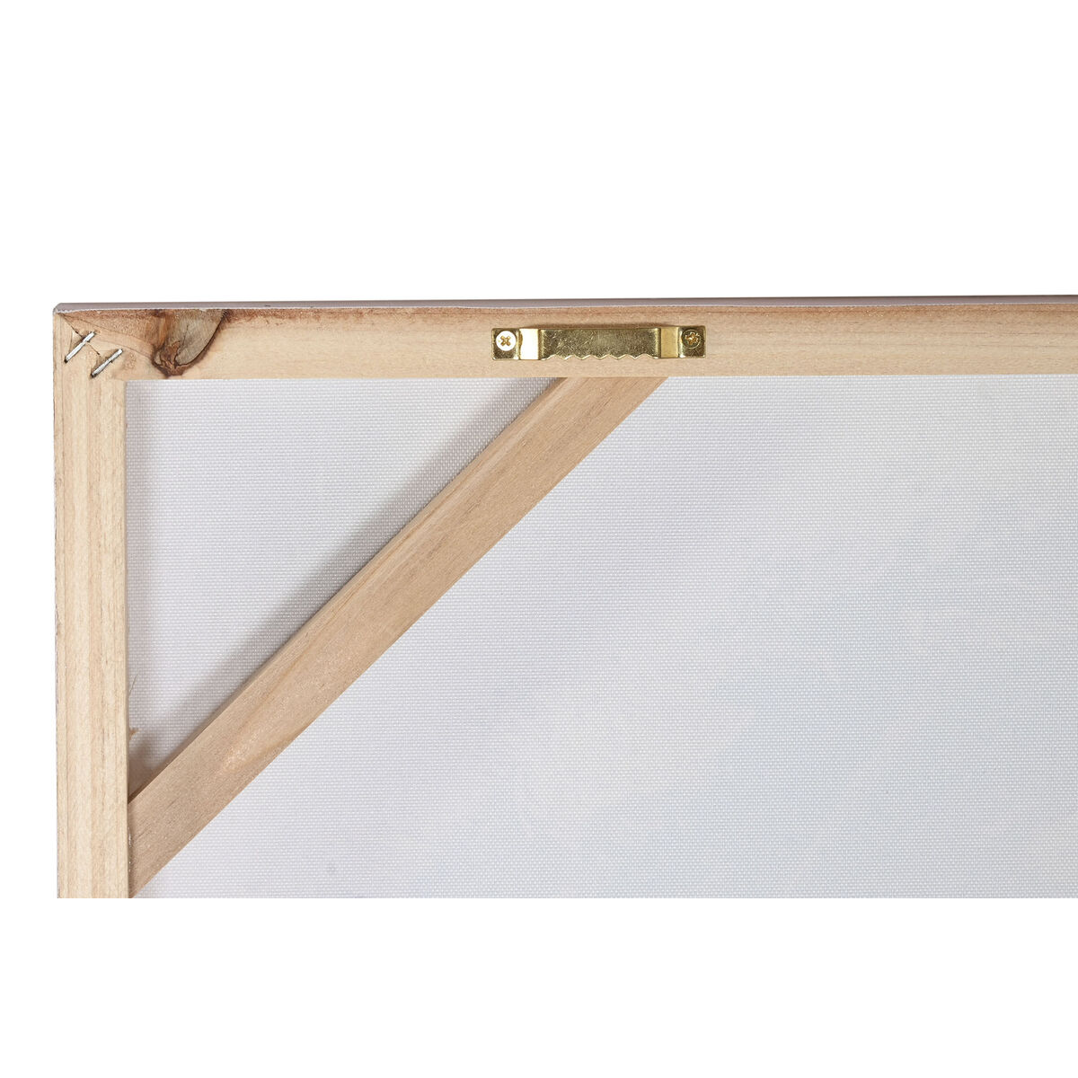 Lienzo Home ESPRIT Marrón Dorado Colonial Africana 90 x 3 x 120 cm (2 Unidades)