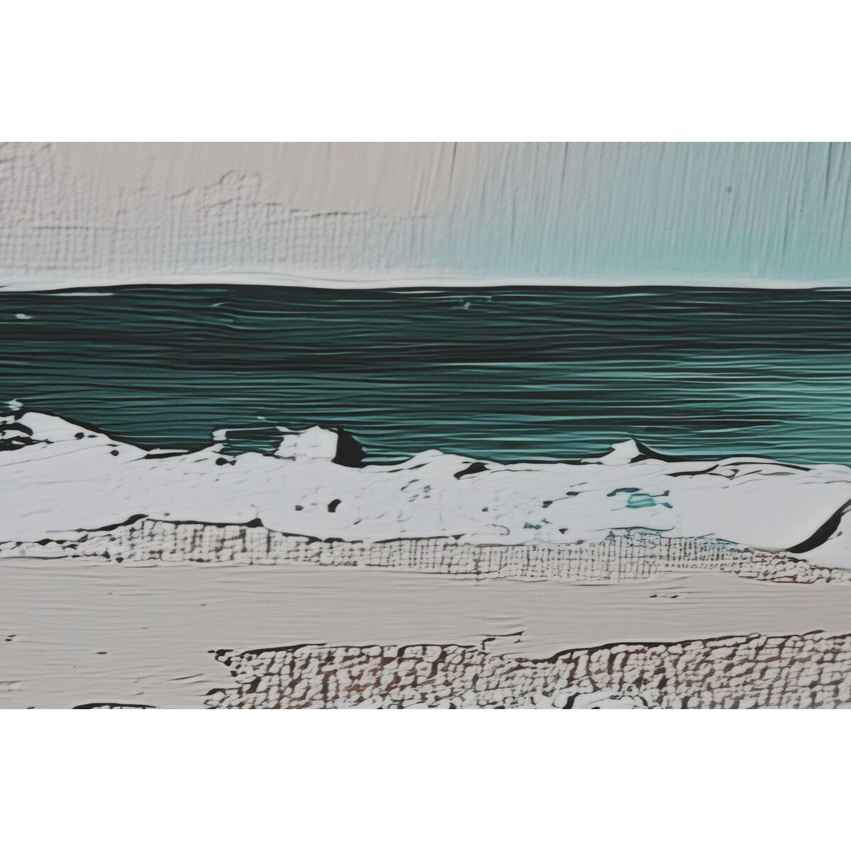 Cuadro Home ESPRIT Aluminio Madera MDF 80 x 3,5 x 120 cm