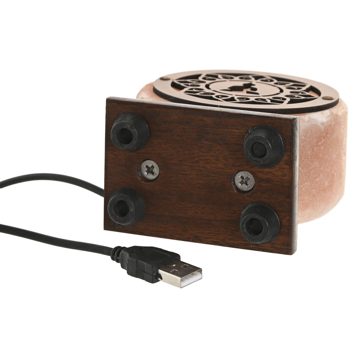 Lámpara de mesa Home ESPRIT Marrón Rosa