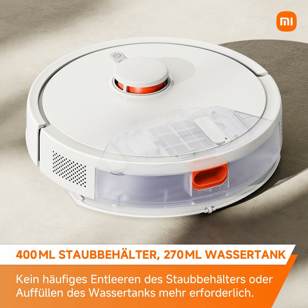 Robot Aspirador Xiaomi VACUUM S20 BK 3200 mAh