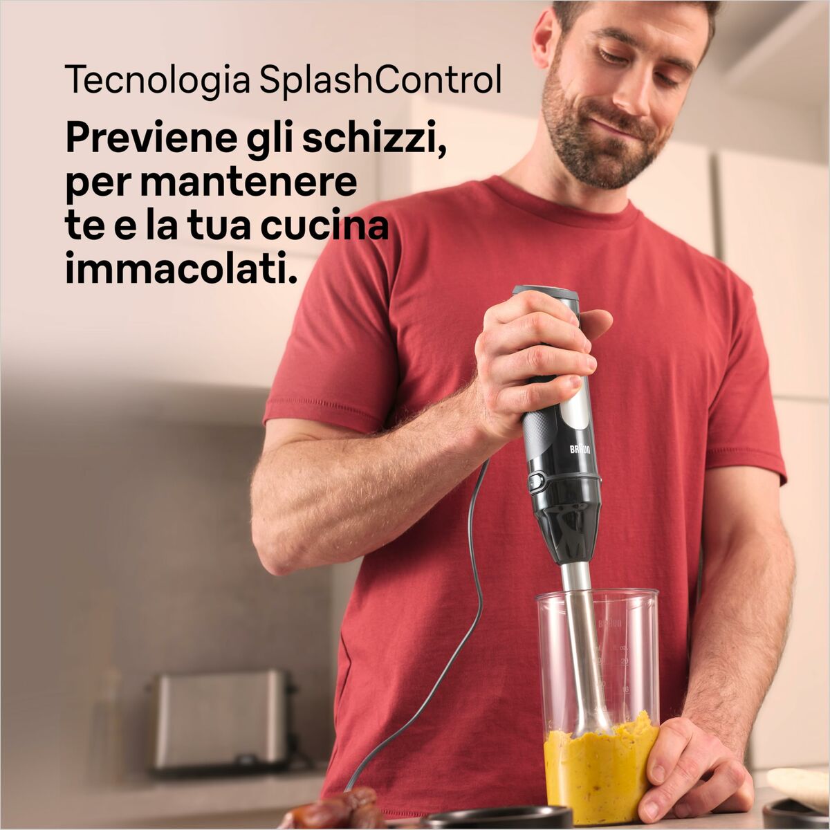 Mini Batidora Espumadora Braun MQ55236MBK