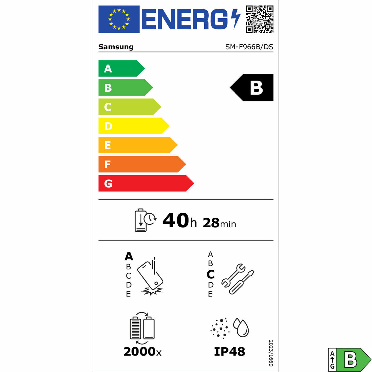 Smartphone Samsung Galaxy Z Fold7 8" SNAPDRAGON 8 gen 3 12 GB RAM 1 TB Negro