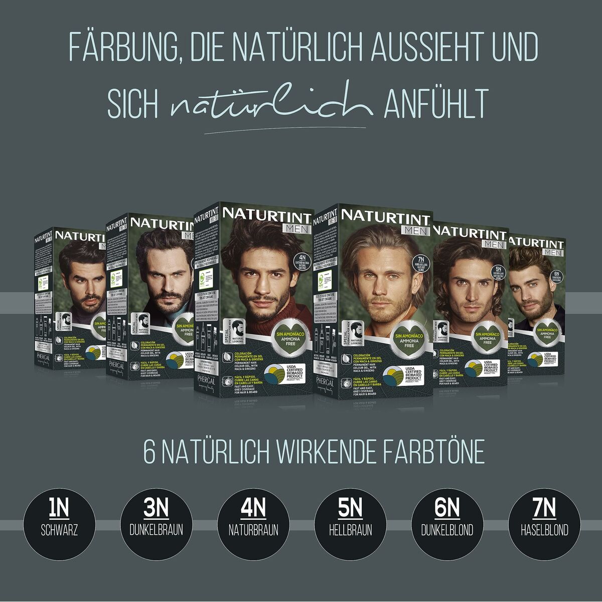 Tinte Permanente Naturtint NATURTINT MEN 6-rubio oscuro