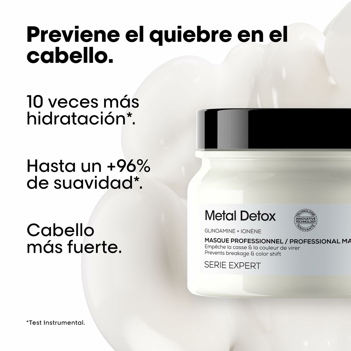 Mascarilla Reparadora L'Oreal Professionnel Paris METAL DETOX 150 ml