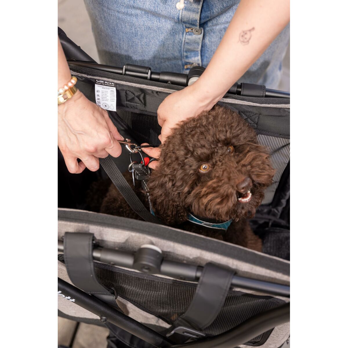 Carro de Compra Carlett CUBE P RUBY Rojo