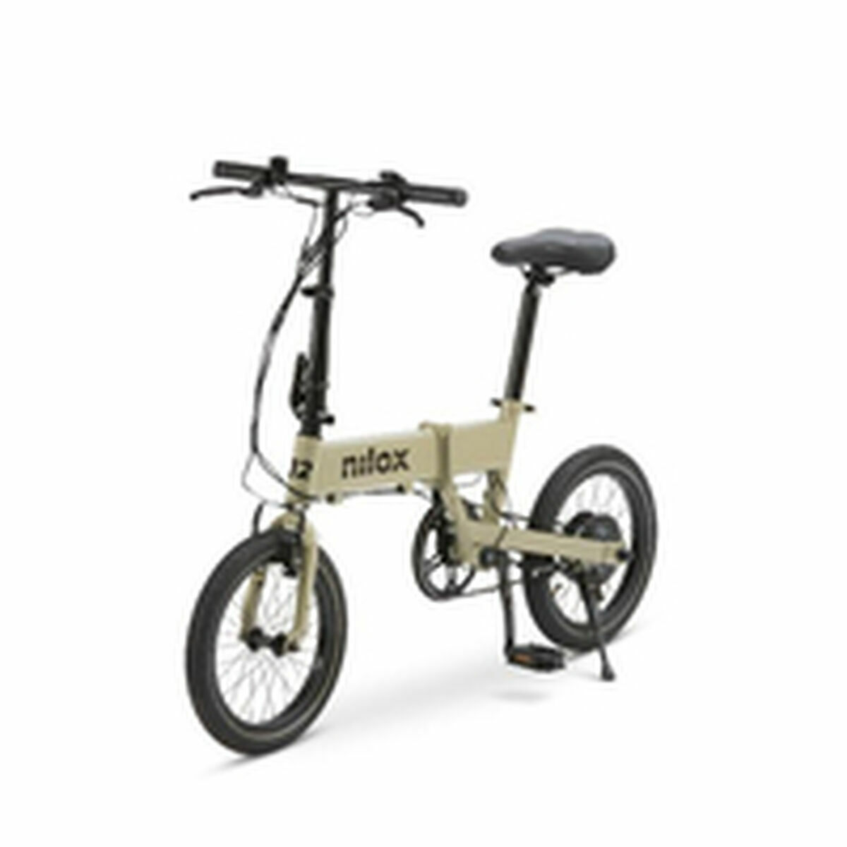 Bicicleta Eléctrica Nilox J2 Beige 250 W 16"