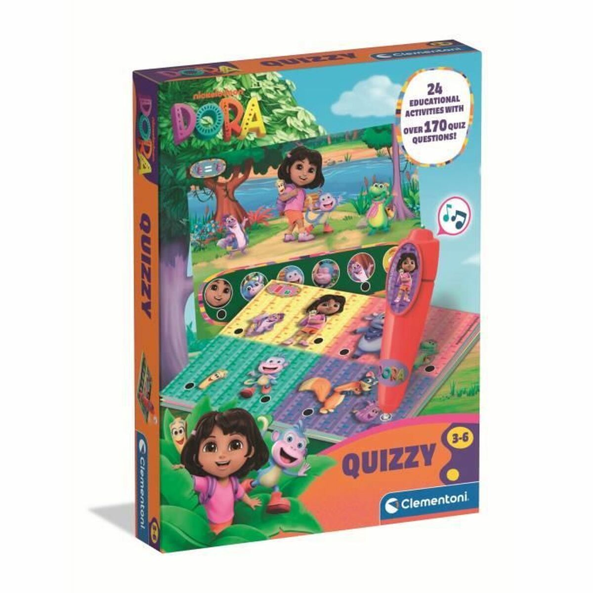 Juego Educativo Clementoni Dora Quizzy