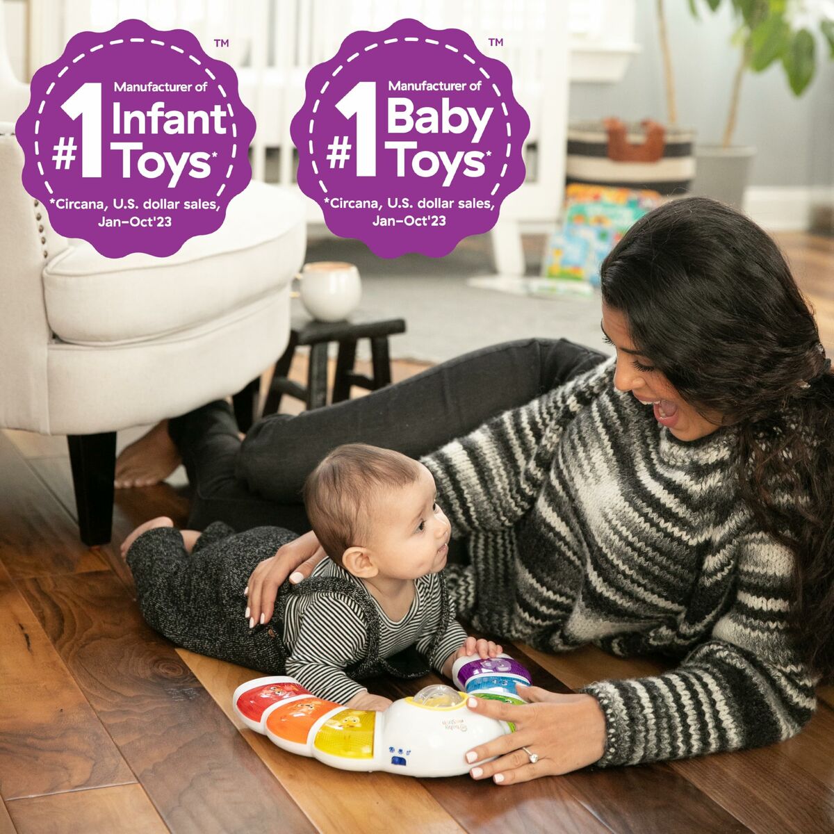 Arco de Actividades para Bebés Baby Einstein Glow & Discover Light Bar Multicolor