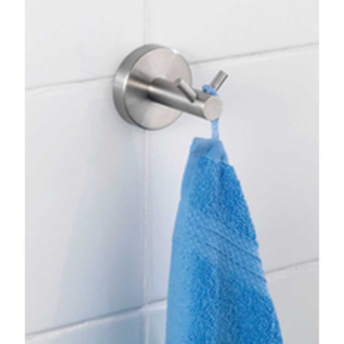 Percha Wenko Acero Inoxidable 5,5 x 5,5 x 5,5 cm Plateado (1 unidad)