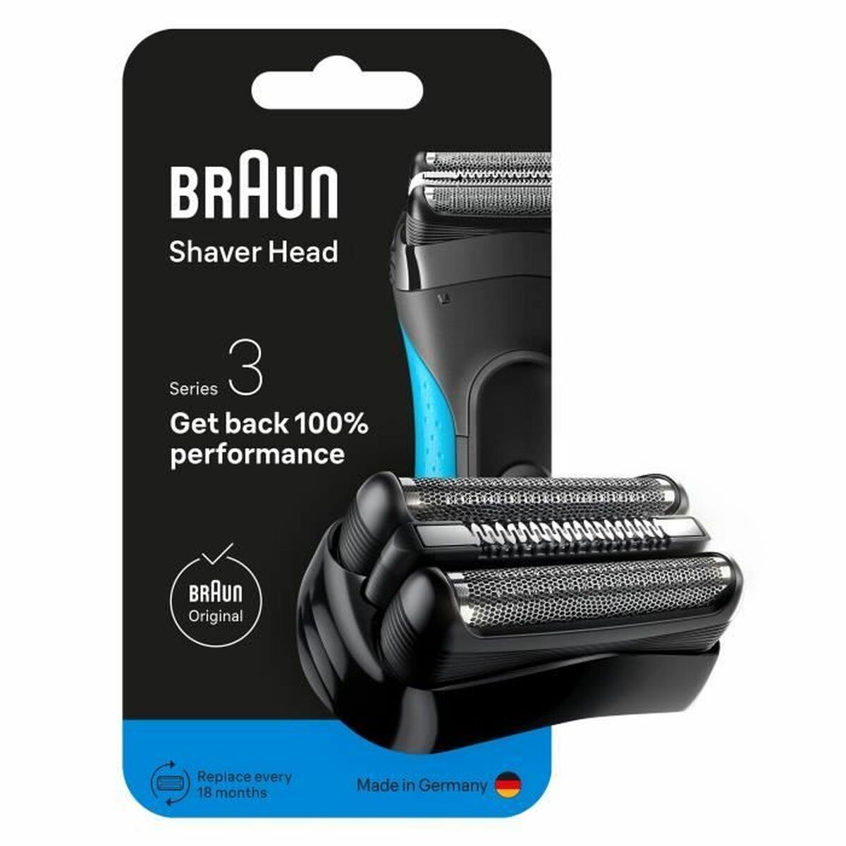 Cabezal de Recambio Braun Series 3