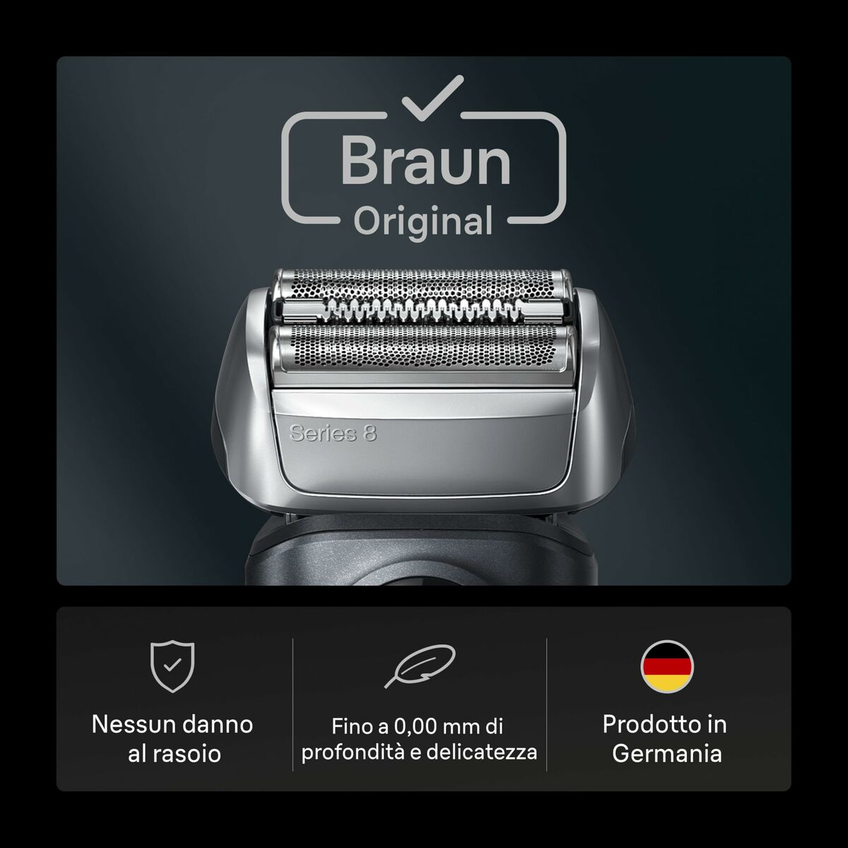Cabezal de Recambio Braun Series 8