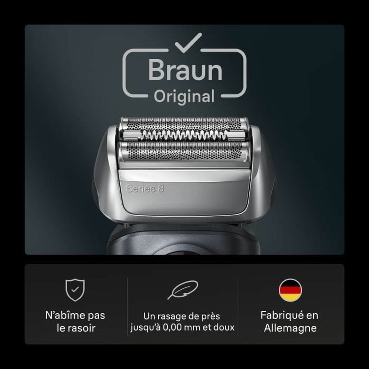 Cabezal de Recambio Braun Series 8