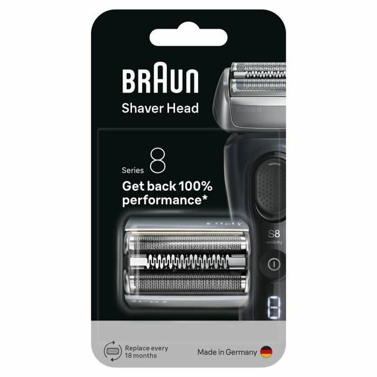 Cabezal de Recambio Braun Series 8