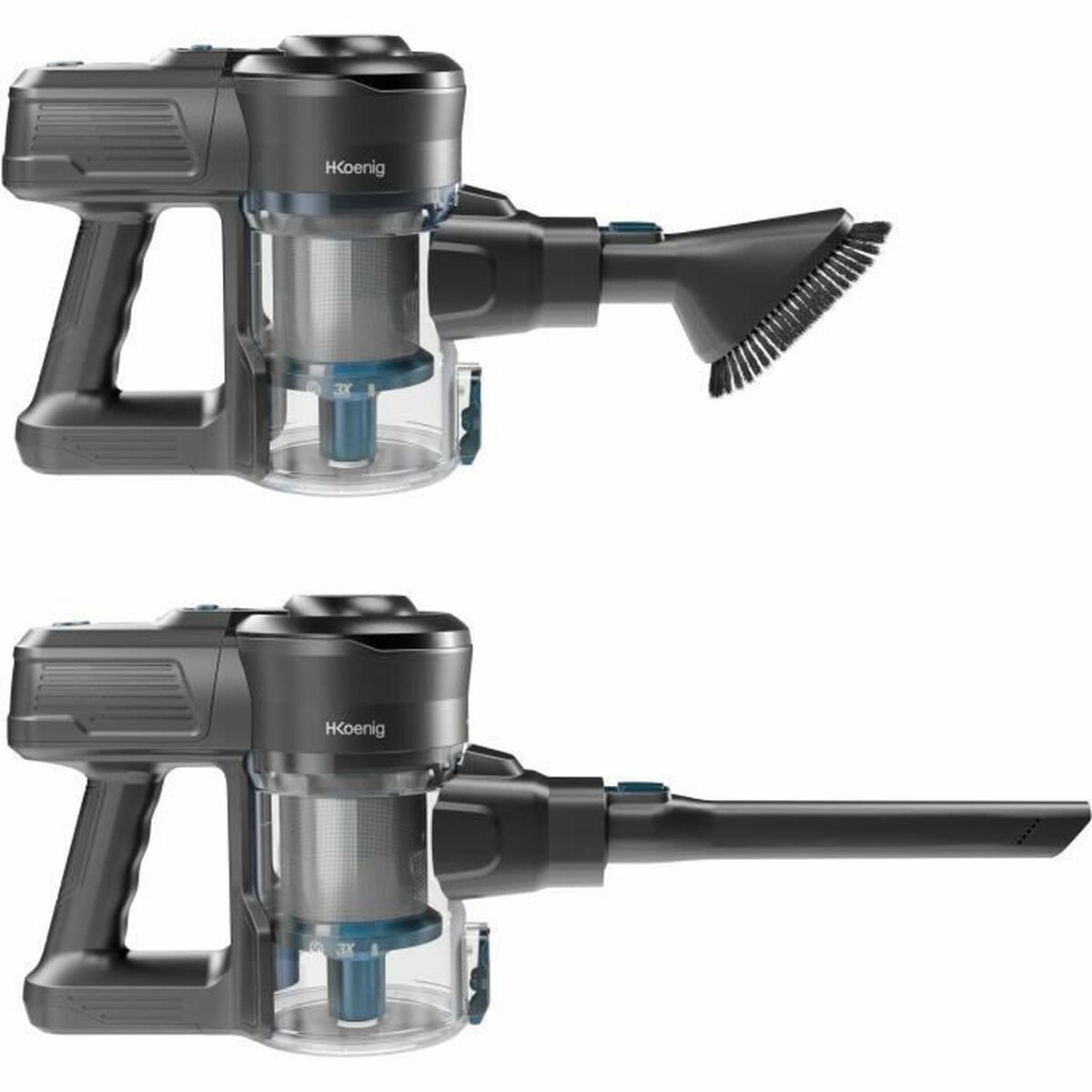 Aspirador Escoba Hkoenig 150 W 0,8 L