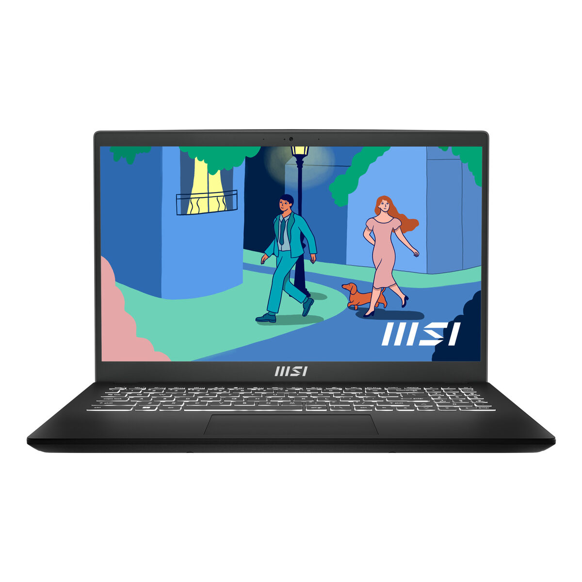 Laptop MSI 9S7-15HK12-440 15,6" 16 GB RAM 512 GB 512 GB SSD Qwerty Español AZERTY