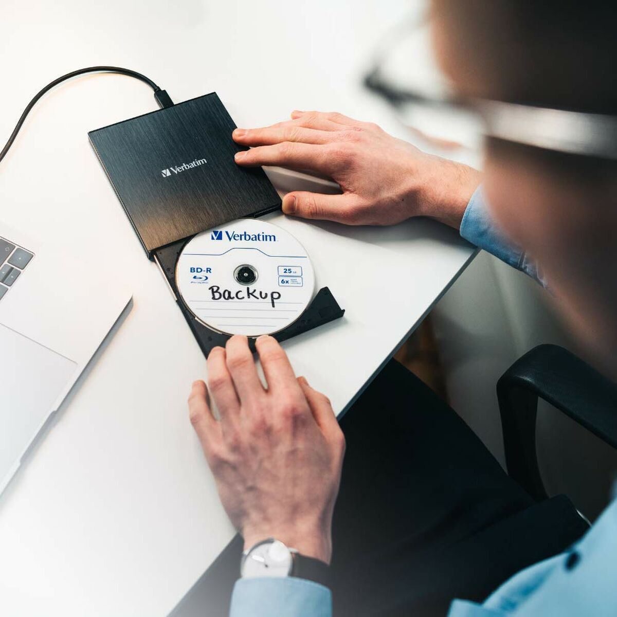 Lector CD/DVD Verbatim 43888