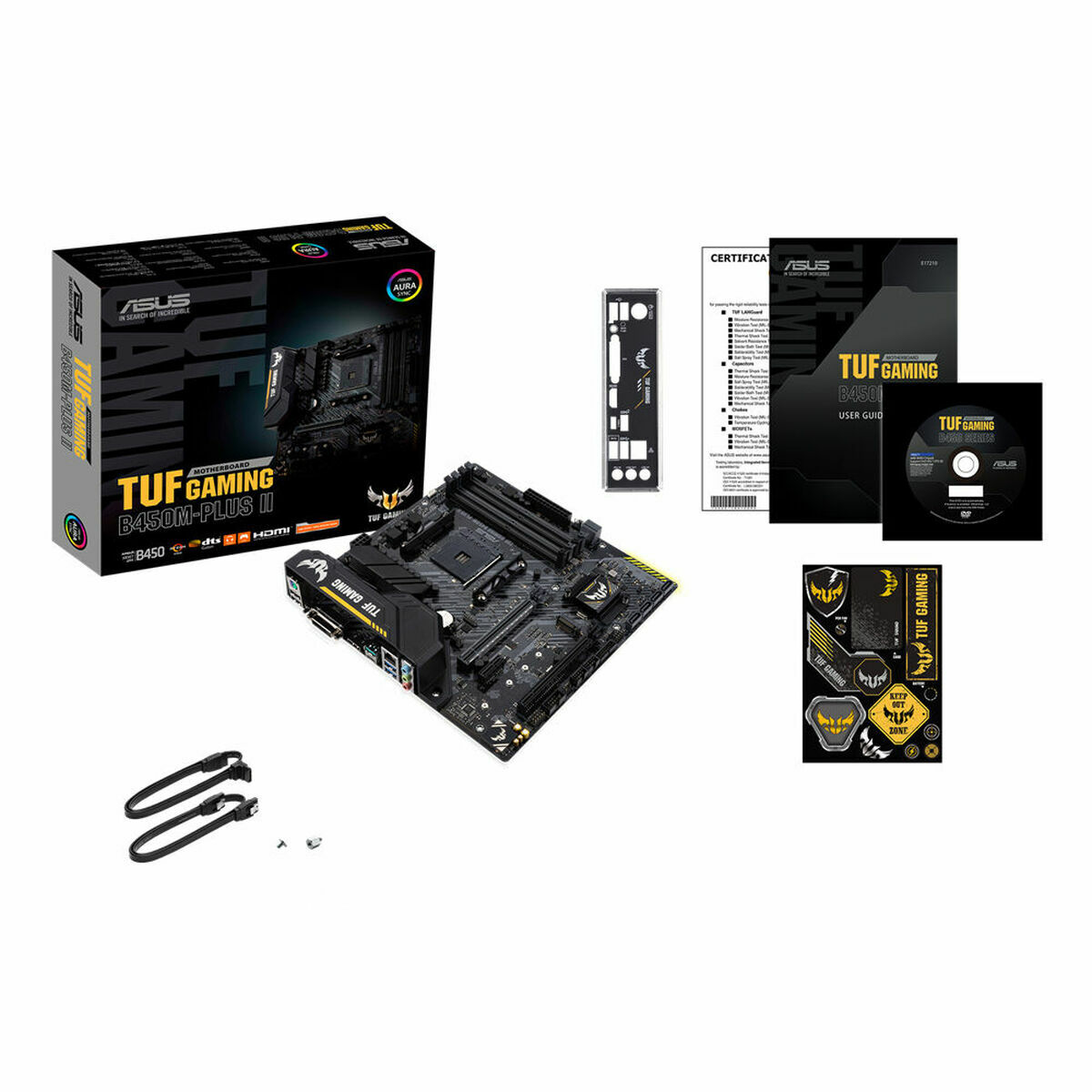 Placa Base Asus TUF Gaming B450M-Plus II AMD B450 AMD AMD AM4