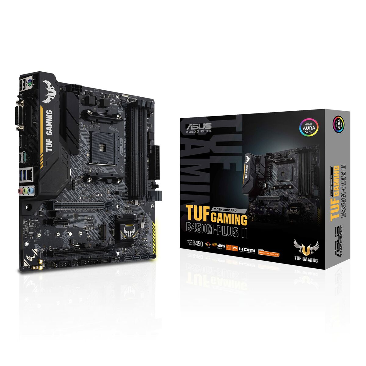 Placa Base Asus TUF Gaming B450M-Plus II AMD B450 AMD AMD AM4