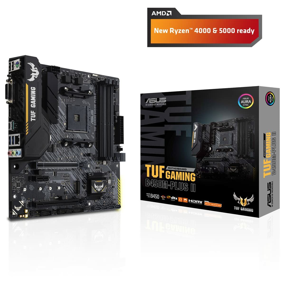 Placa Base Asus TUF Gaming B450M-Plus II AMD B450 AMD AMD AM4
