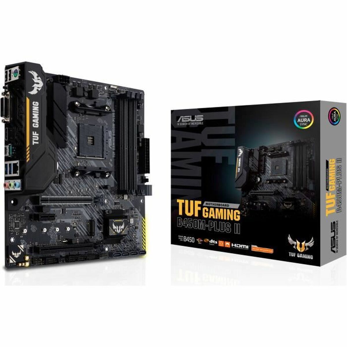 Placa Base Asus TUF Gaming B450M-Plus II AMD B450 AMD AMD AM4