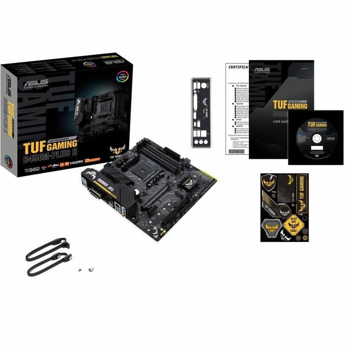 Placa Base Asus TUF Gaming B450M-Plus II AMD B450 AMD AMD AM4
