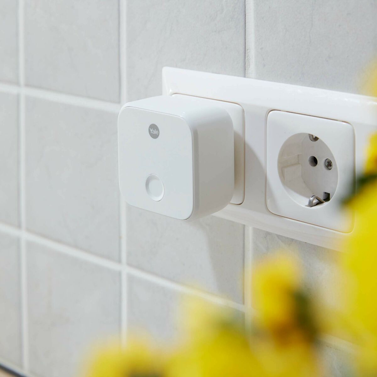 Cerradura Yale Connect WLAN-Bridge Blanco Plástico