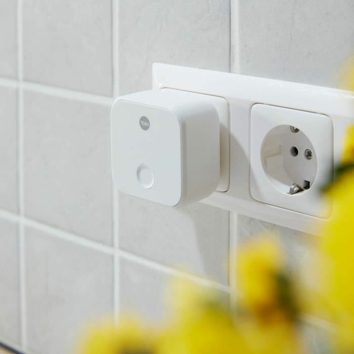 Cerradura Yale Connect WLAN-Bridge Blanco Plástico